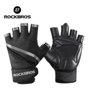 Guantes Medio Dedo Rockbros De Ciclismo Fitness Deportes