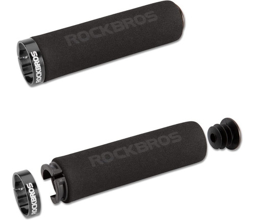 Puños Protector Manillar Volante Bicicleta Ciclismo Rockbros - Imagen 2