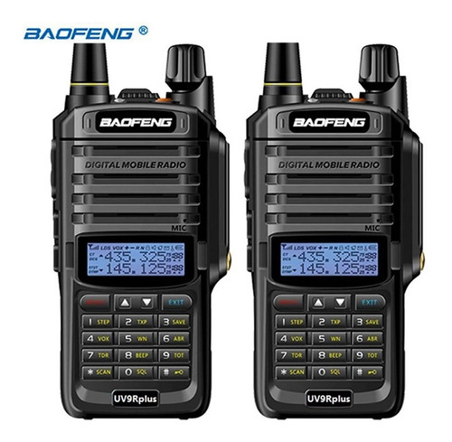 Radio Baofeng Uv9rplus 15w Ip67 Contra Agua 16 Km Uhf-vhf - Imagen 6