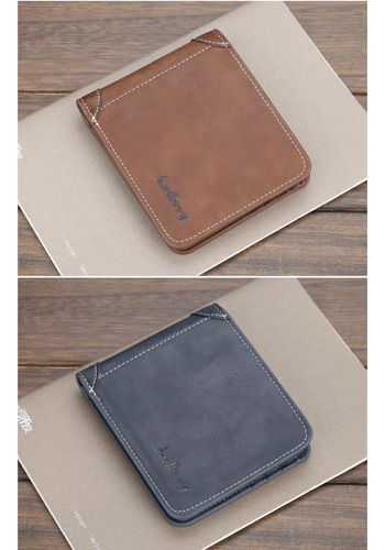 Billetera Con Tarjetero Baellerry D9150 Cartera Cuero Hombre - Imagen 6