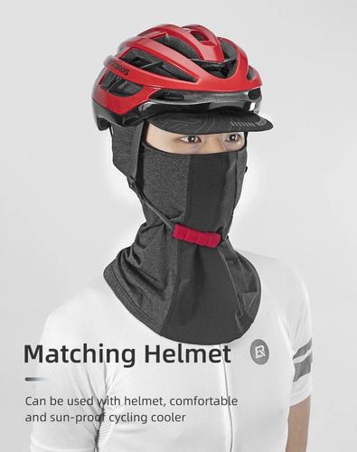 Balaclava Con Visera Rockbros Transpirable Protección Uv - Imagen 5