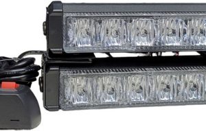 Estrobos Policiales Rojo Azul 2x6led 12-24v Federal Signal