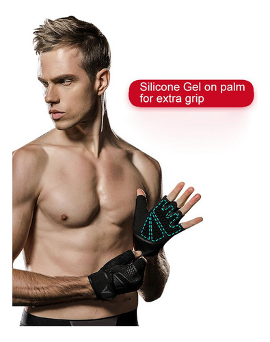 Guantes Gym Pesas Gimnasio Crossfit Levantamiento De Pesas - Imagen 53