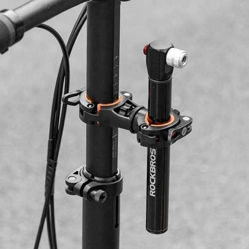 Soporte Base Giratorio Para Luz De Bicicleta Bomba Rockbros - Imagen 4
