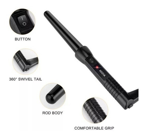 Rizador Profesional De Cabello Espiral Automático Cerámica - Imagen 4