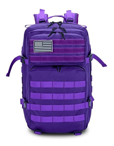 Bolso Morral Tactico Multi Funcional Crossfit Gym Viaje 50l - Imagen 21