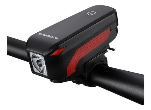 Luz Linterna Bocina Rockbros 7599-r Impermeable Bicicleta