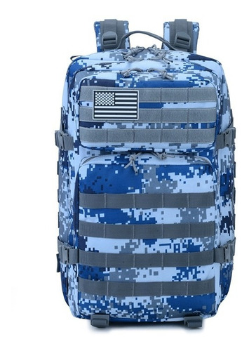 Bolso Morral Tactico Multi Funcional Crossfit Gym Viaje 50l - Imagen 24