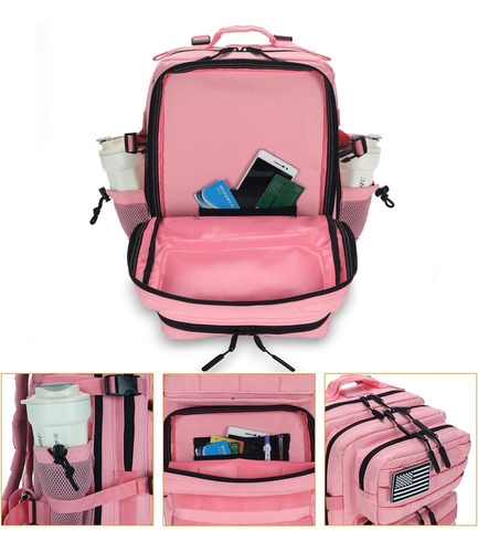 Bolso Morral Tactico Multi Funcional Crossfit Gym Viaje 50l - Imagen 63