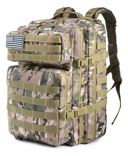 Bolso Morral Tactico Multi Funcional Crossfit Gym Viaje 50l - Imagen 47