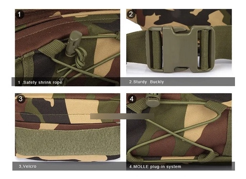 Koala Riñonerar Bandolero Bolso Táctico Militar Impermeable - Imagen 23