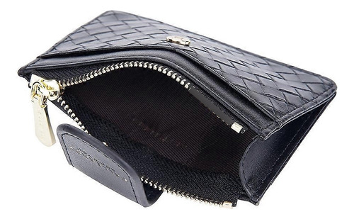 Tarjetero Dama Baellerry Nr099 Billetera De Cuero Tejido - Imagen 20