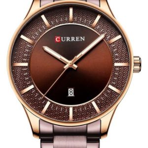 Reloj Caballero Curren 8347 Pulsera Acero Inoxidable Fecha