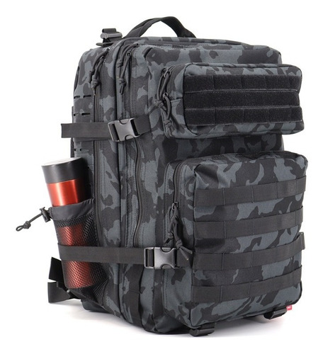 Bolso Morral Tactico Multi Funcional Crossfit Gym Viaje 50l - Imagen 13