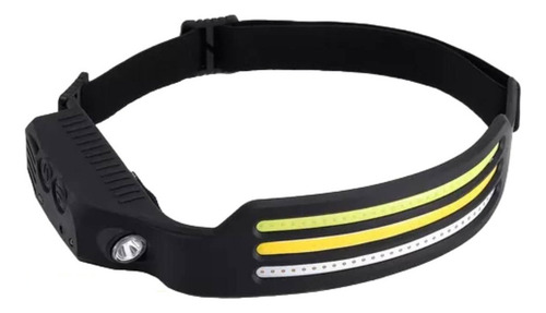 Linterna Frontal Led Cob 3 Líneas Con Sensor De Movimiento - Imagen 2