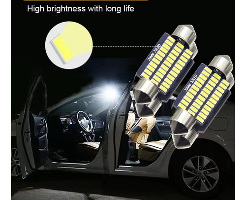 Luces Led De Techo Para Vehículo Modelo 31mm 36mm 39mm 42mm - Imagen 3