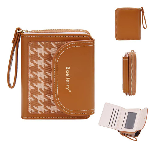 Billetera De Cuero Bolso Mini Baellerry N1896 Cartera Dama - Imagen 13