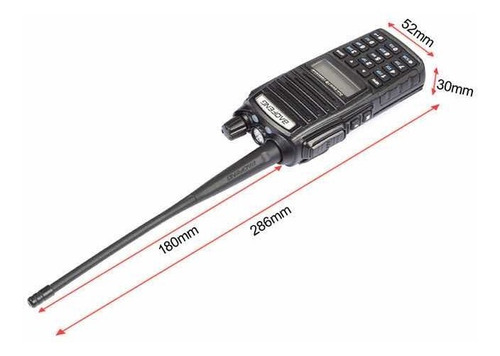 Radio Baofeng Uv-82 Dual Band Vhf 136-174 Uhf 400-520 6-10km - Imagen 6