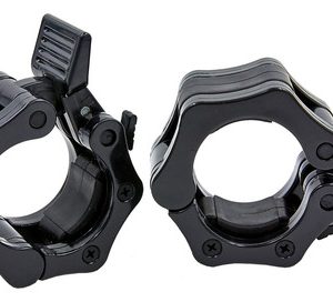 Ganchos Seguros Barra Olimpica Sujetadores Collares Crossfit