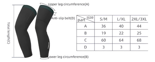 Par Mangas Pierna Rodilla Calidas Ciclismo Motorizado Rockbr - Imagen 5