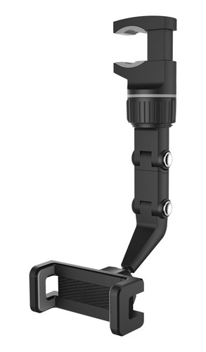 Soporte De Telefono Para Carro 360 Grados De Rotación Espejo - Imagen 2