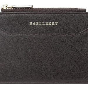Tarjetero Baellery Con Bolsillo Frontal De Cuero Para Hombre