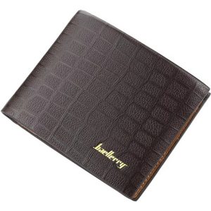 Billetera De Cuero Baellerry Dr024 Cartera Casual Hombre