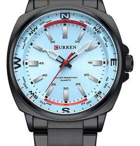 Reloj Caballero Curren 8455 Original Correa Acero Inoxidable