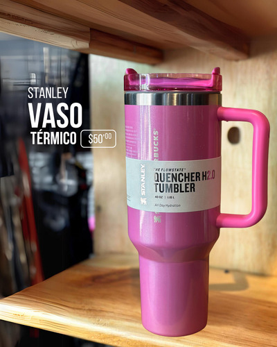 Termo Stanley Quencher H2.0 Vaso Con Asa De 40oz Con Tapa - Imagen 14