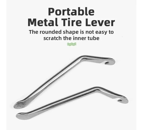 Juego De Parchos 2 Kit Reparación Tripa Bicicleta Rockbros - Imagen 3