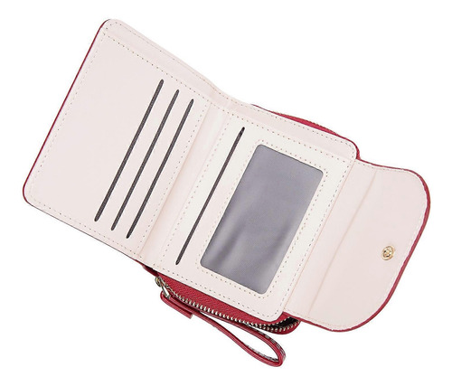 Billetera De Cuero Bolso Mini Baellerry N1896 Cartera Dama - Imagen 3