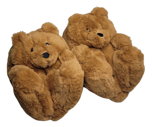 Pantuflas De Peluche Último Diseño De Moda Cálida Adulto - Imagen 2