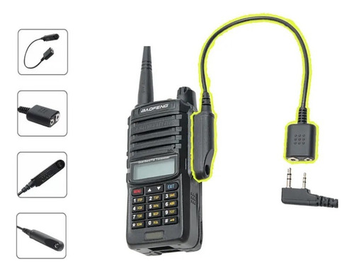 Cable Adaptador Impermeable Ideal Para Radios Baofeng - Imagen 6