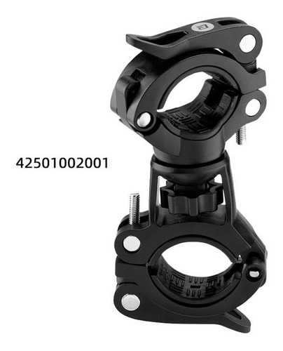 Soporte Base Giratorio Para Luz De Bicicleta Bomba Rockbros