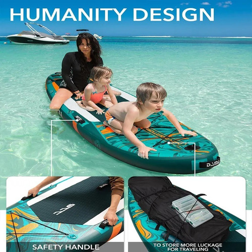 Tabla Stand Up Paddle Inflable Pesca Kayak Dama Navigator - Imagen 3