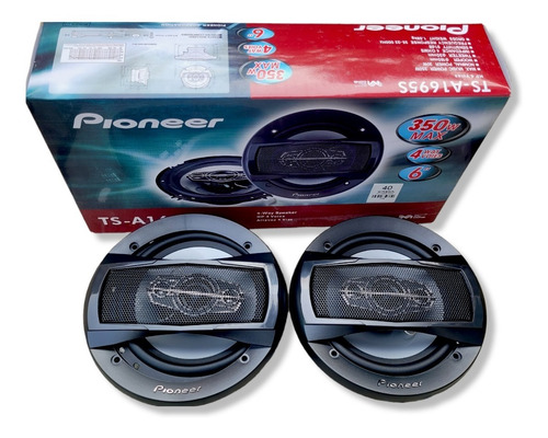 Cornetas Pioneer 6.5'' 4 Vías Coaxiales 350w Ts-a1695s - Imagen 4