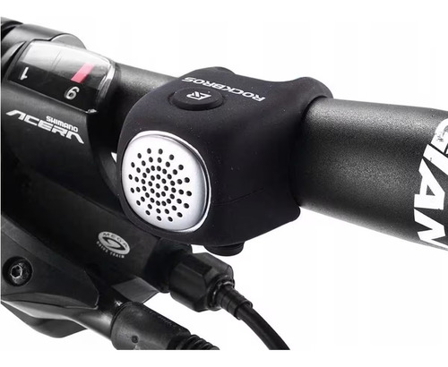Timbre Eléctrico Rockbros Para Bicicleta 3 Modos De Sonido - Imagen 2