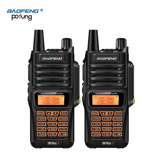 Radio Baofeng Uv9rplus 15w Ip67 Contra Agua 16 Km Uhf-vhf - Imagen 9