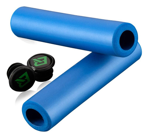Puños Grips De Bicicleta Mtb Acolchado De Silicon Rockbross - Imagen 2