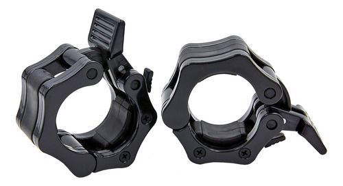 Collarin Gancho Nylon De Seguridad Barra Olimpica Crossfit - Imagen 4