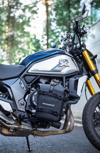 Bolso Rockbros Para Motos Impermeable Gran Capacidad 5l - Imagen 6