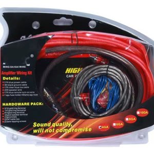 Cableado De Audio Para Plantas Altavoz Subwoofer 4ga 3500w