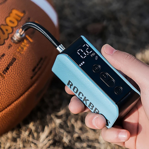 Inflador Bomba Eléctrica Portátil Rockbros Display Digital - Imagen 5