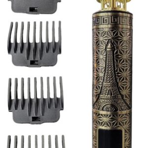 Maquina Trimmer Profesional Con Pantalla Vintage Recargable