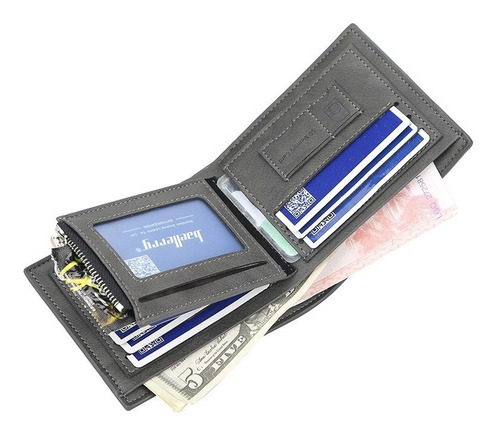 Cartera Billetera Tarjetero Monedero Baellerry Caballero - Imagen 16