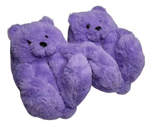 Pantuflas De Peluche Último Diseño De Moda Cálida Adulto - Imagen 3