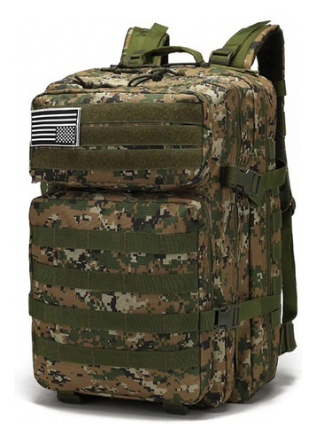 Bolso Morral Tactico Multi Funcional Crossfit Gym Viaje 50l - Imagen 43