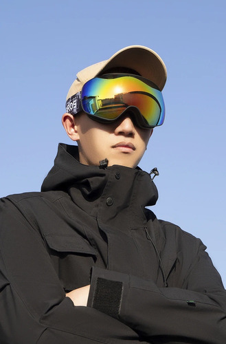 Lentes De Snowboard Rockbros Ajustable A Prueba De Viento - Imagen 5