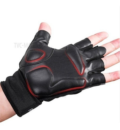 Guantes Medio Dedo Rockbros De Ciclismo Fitness Deportes - Imagen 2