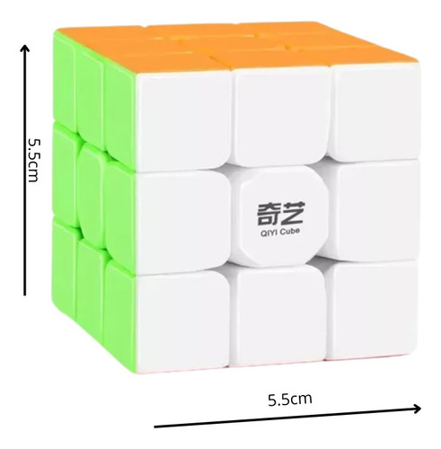Cubo Rubik Profesional Rotación Rápida 3x3x3 Qy Original - Imagen 6